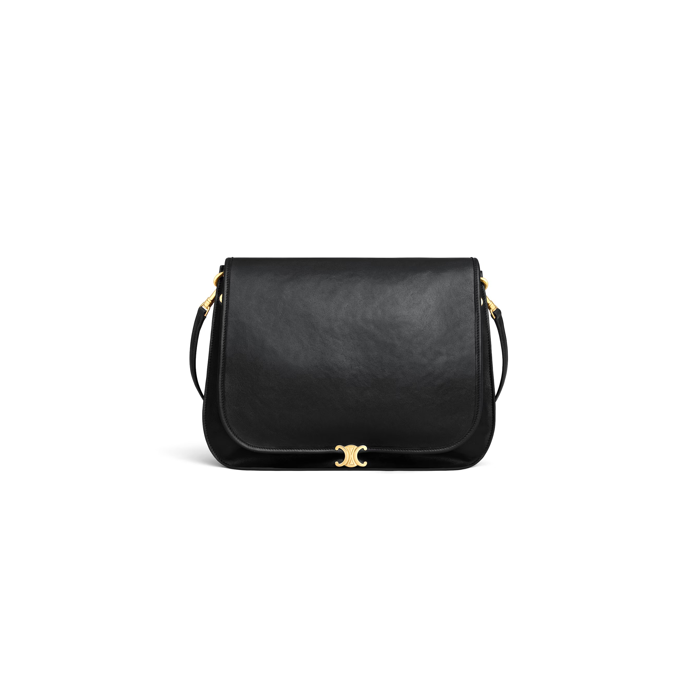 ce1i*e soft triomphe besace in S*pple shiny lambskin 123632t88.38no (34*25*13cm)
